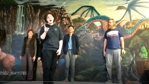 Lauceston Improv Theatre performing at Boag's Brewery